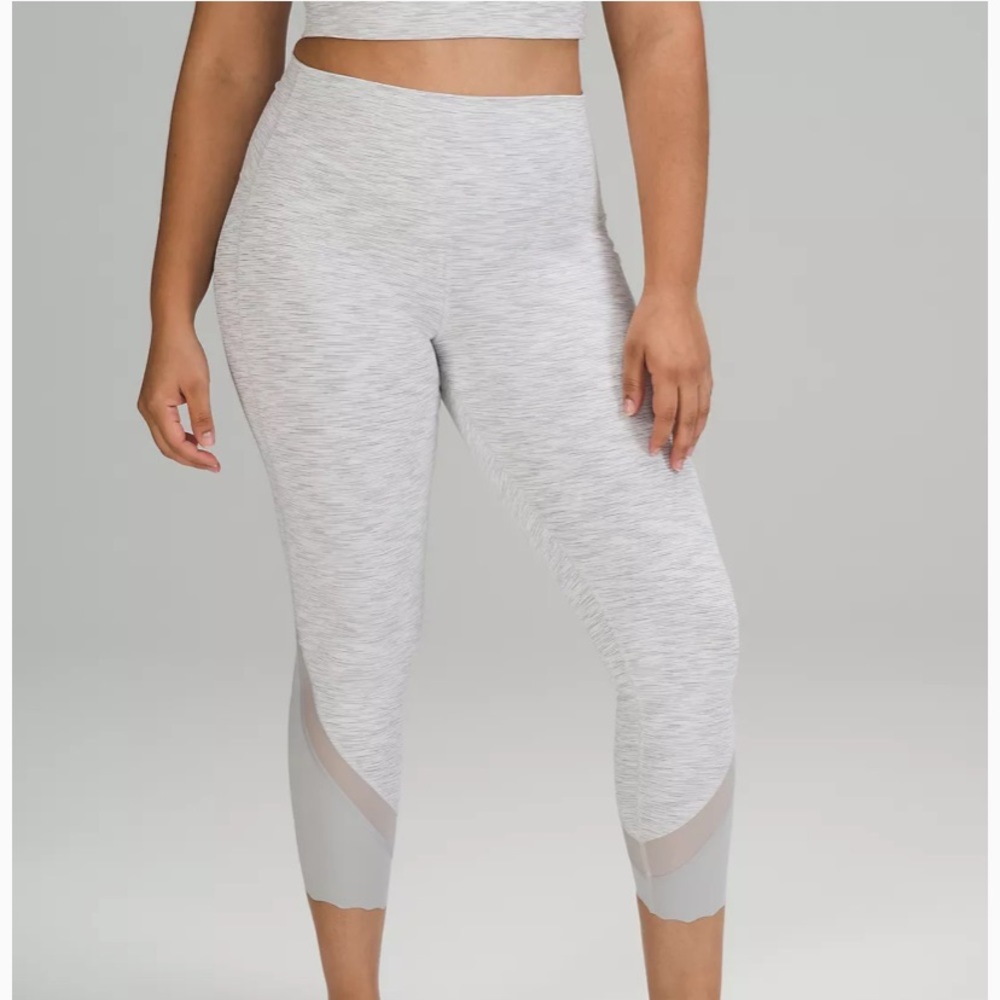 Lululemon Wunder Under Scalloped Legging
